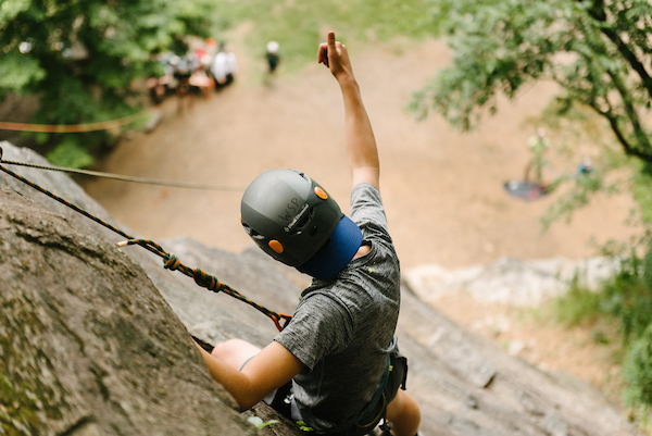 Delaware’s Only Natural Rock Climbing Wall