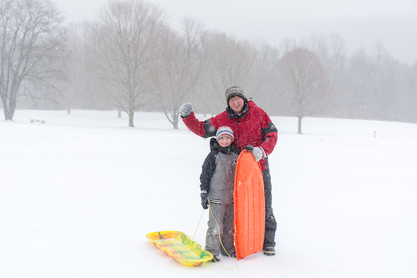 Unique Winter Recreation