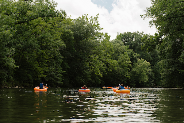 Tubing at Brandywine Creek