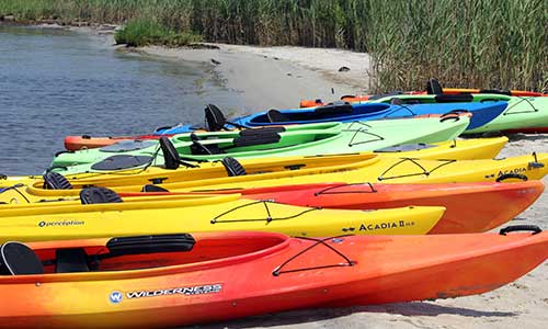 Enjoy Paddlesports and Sailing on the Little Assawoman Bay